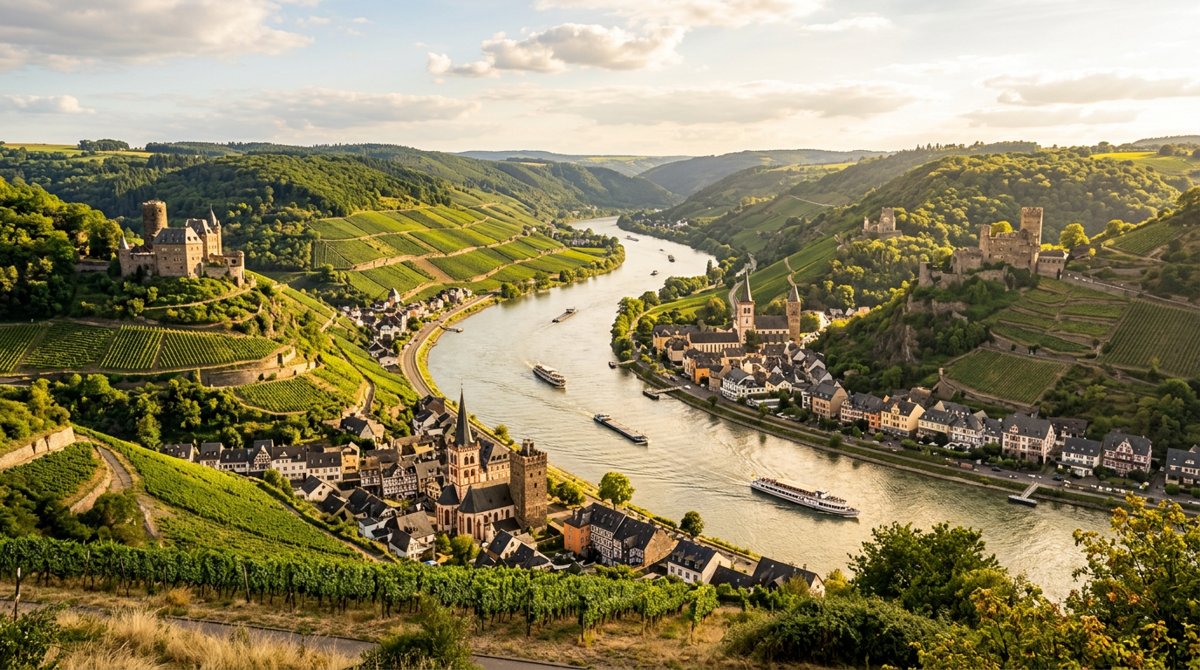 Burgen und Schlösser im Rheingau