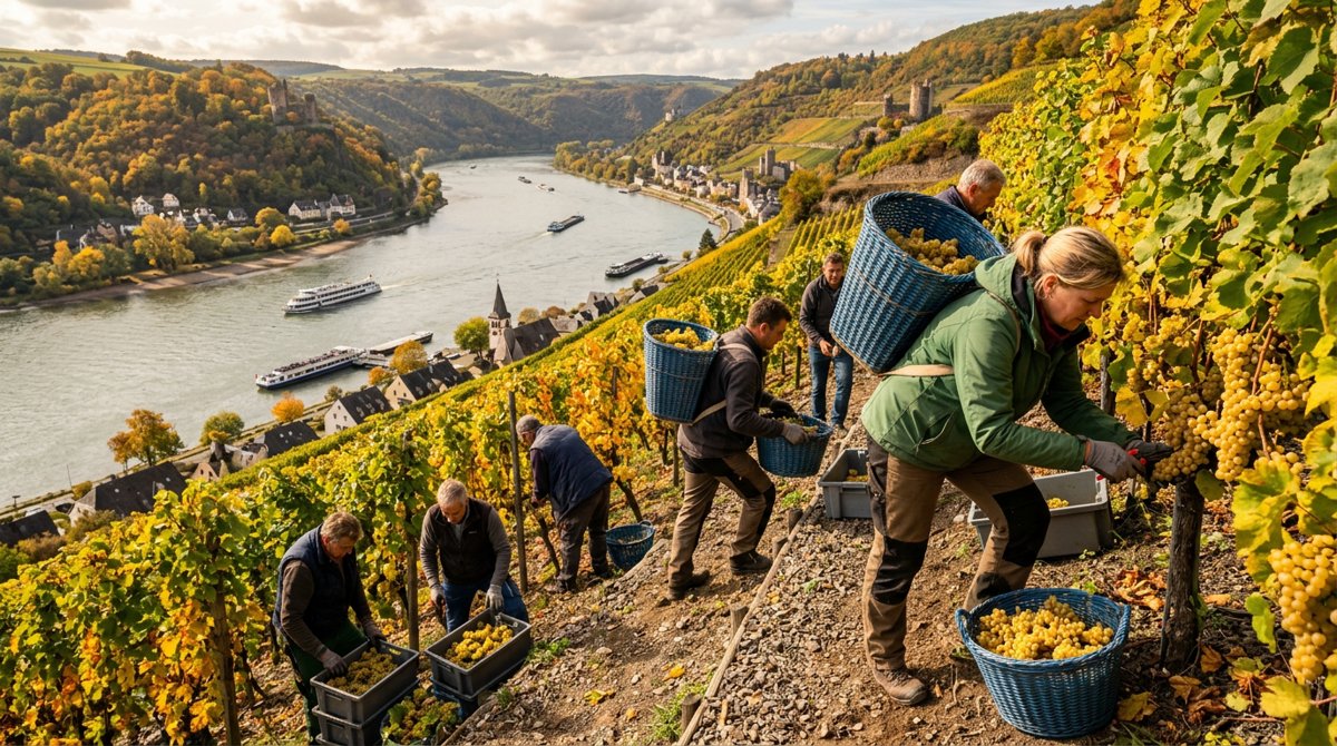 Weinlese im Herbst — die Wahrheit hinter dem Wein